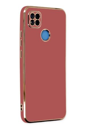 Xiaomi Redmi 9C Kılıf Volet Silikon - Kırmızı-(5796)