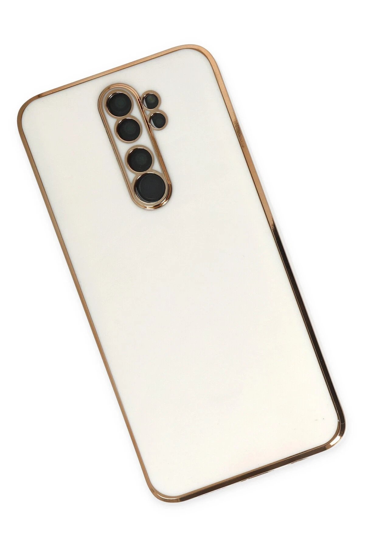 Xiaomi Redmi Note 8 Pro Kılıf Volet Silikon - Beyaz-(5796) - Görsel 2