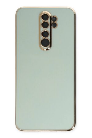 Xiaomi Redmi Note 8 Pro Kılıf Volet Silikon - Açık Yeşil-(5796)