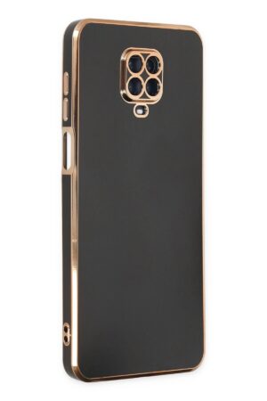 Xiaomi Redmi Note 9 Pro Kılıf Volet Silikon - Siyah-(5796)