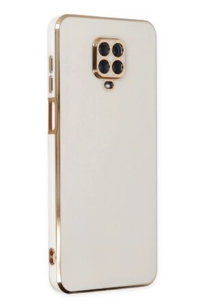 Xiaomi Redmi Note 9 Pro Kılıf Volet Silikon - Beyaz-(5796)