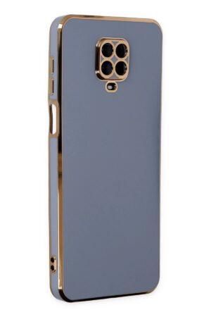 Xiaomi Redmi Note 9 Pro Kılıf Volet Silikon - Mavi-(5796)