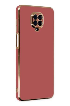 Xiaomi Redmi Note 9 Pro Kılıf Volet Silikon - Kırmızı-(5796)