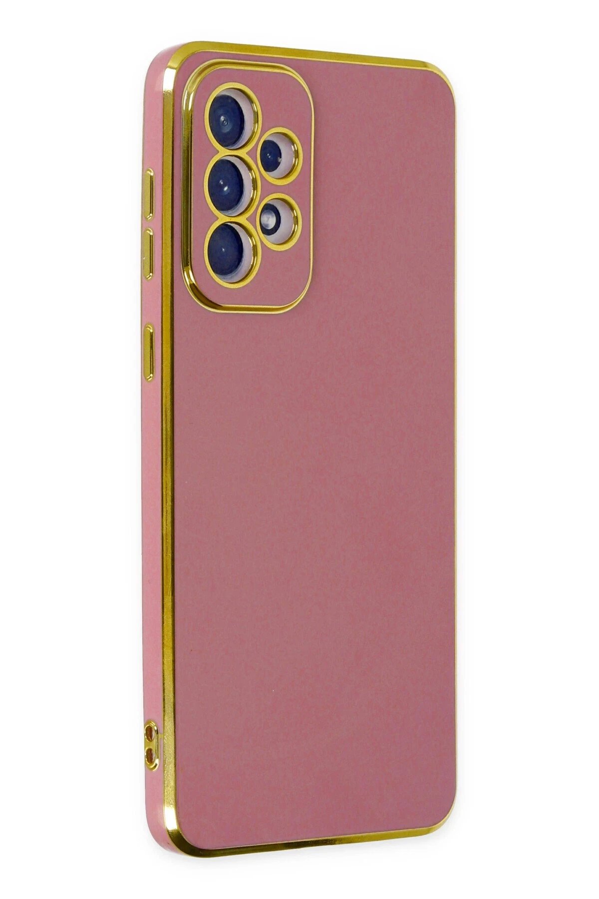 Samsung Galaxy A53 5G Kılıf Volet Silikon - Kırmızı-(5796) - Görsel 2