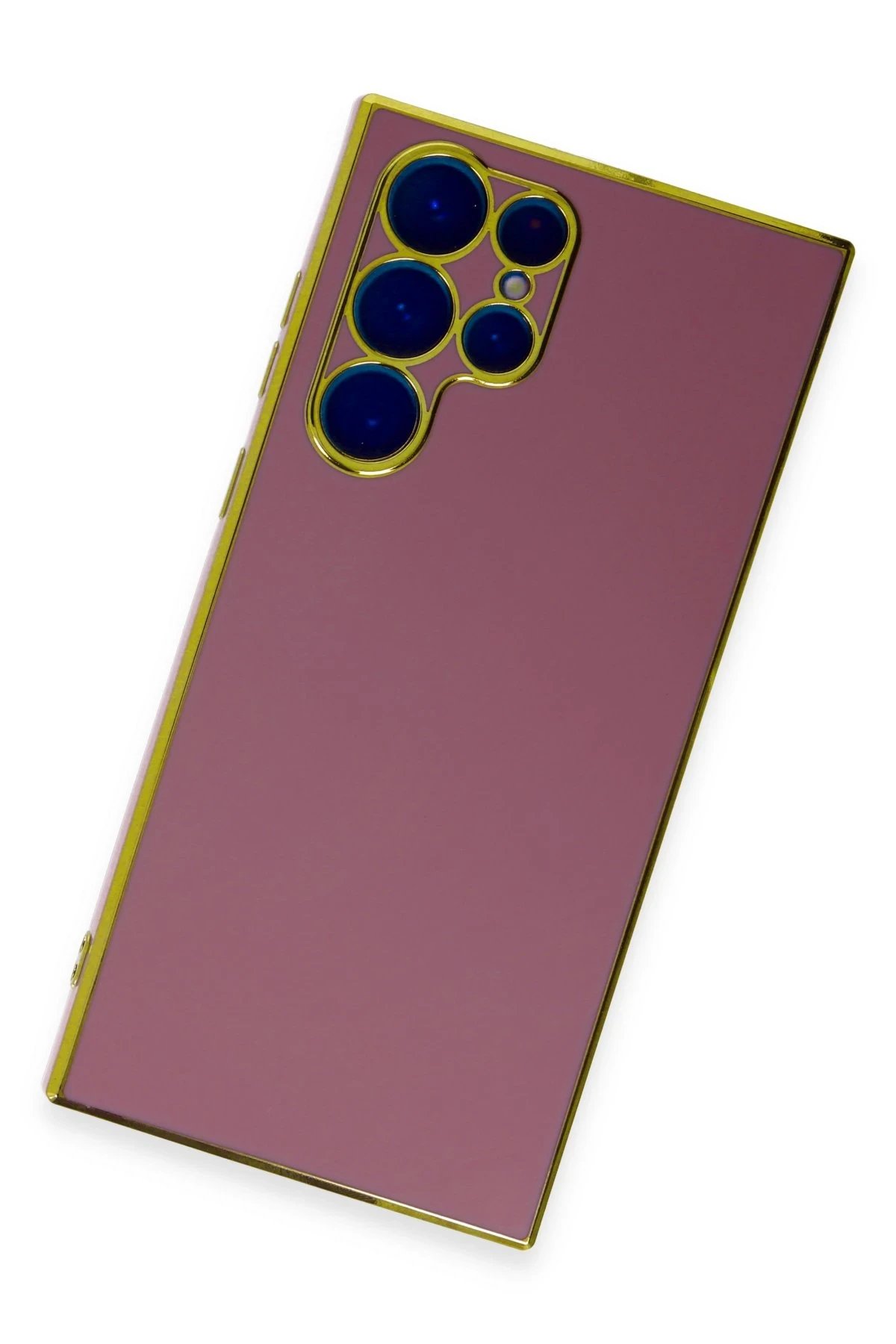 Samsung Galaxy S22 Ultra Kılıf Volet Silikon - Kırmızı-(5796) - Görsel 3