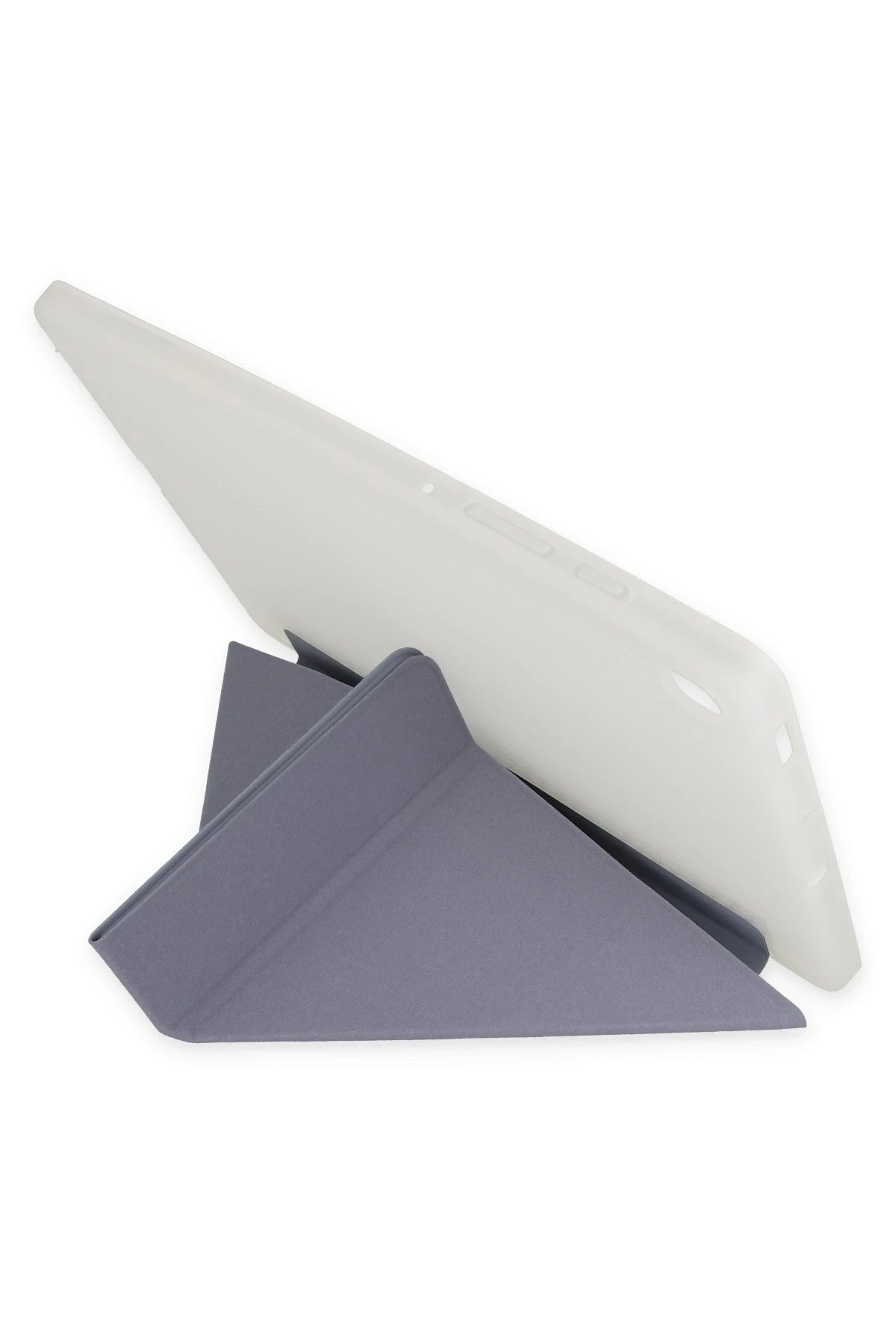 Samsung Galaxy P610 Tab S6 Lite 10.4 Kılıf Kalemlikli Mars Tablet Kılıfı - Lila-(5796) - Görsel 2