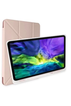 Xiaomi Mi Pad 5 11 Kılıf Kalemlikli Mars Tablet Kılıfı - Rose Gold-(5796)