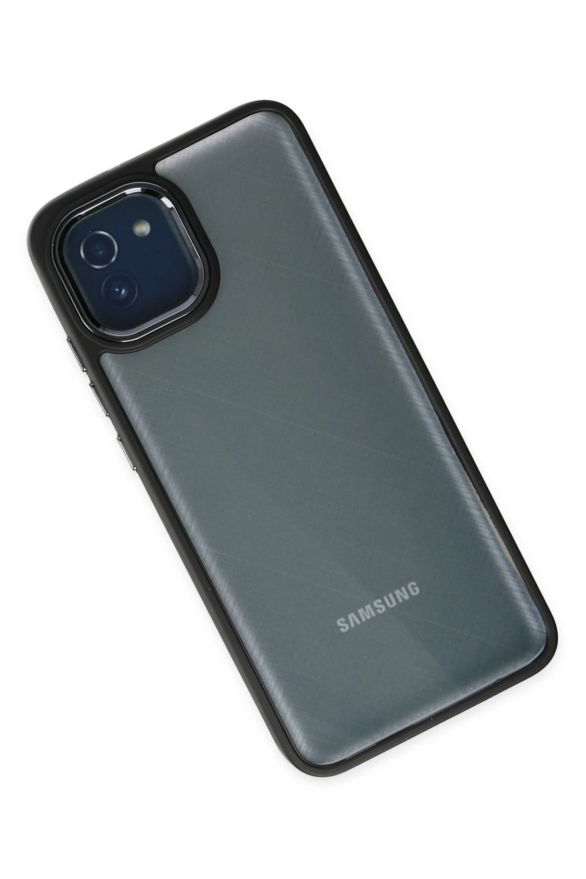 Samsung Galaxy A03 Kılıf Dora Kapak - Siyah-(5796) - Görsel 2