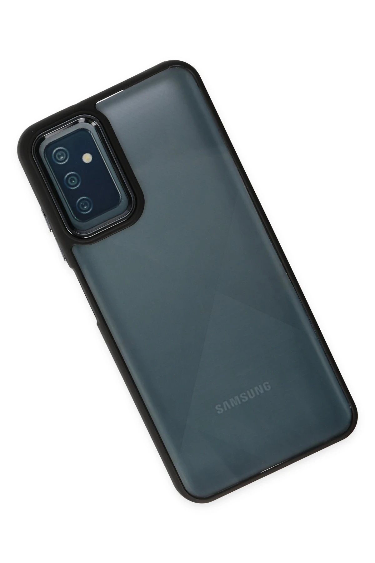 Samsung Galaxy M13 Kılıf Dora Kapak - Siyah-(5796) - Görsel 3