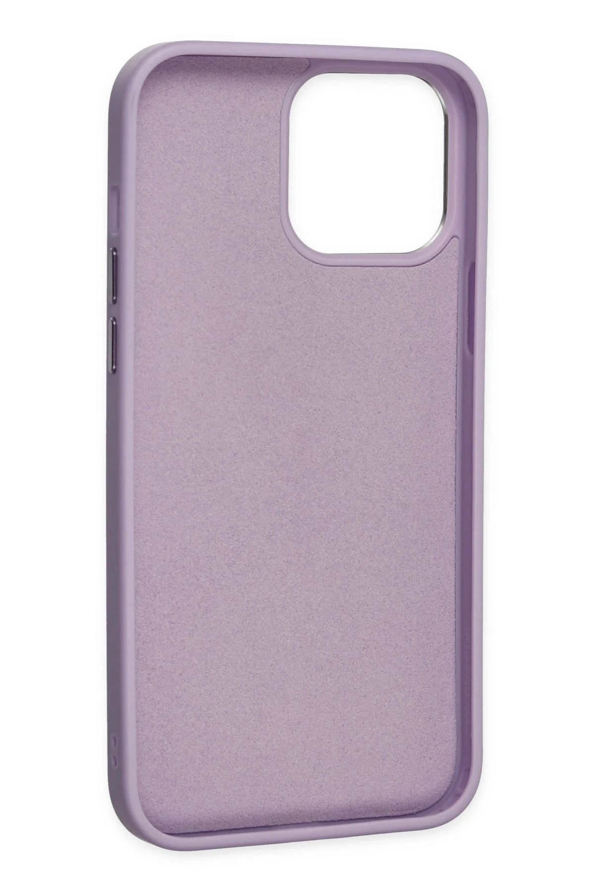 iPhone 13 Pro Max Kılıf Asya Deri Silikon - Lila-(5796) - Görsel 4