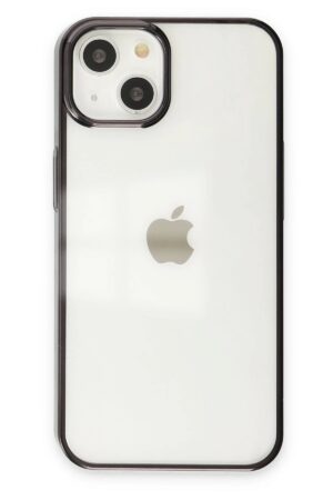 iPhone 14 Plus Kılıf Element Silikon - Siyah-(5796)