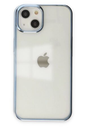 iPhone 14 Plus Kılıf Element Silikon - Sky Blue-(5796)
