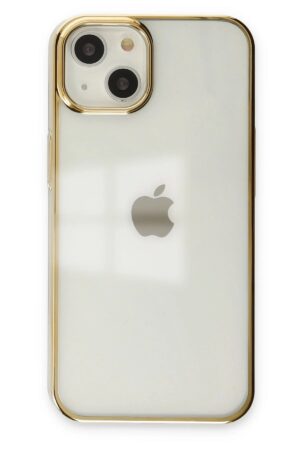 iPhone 14 Plus Kılıf Element Silikon - Gold-(5796)