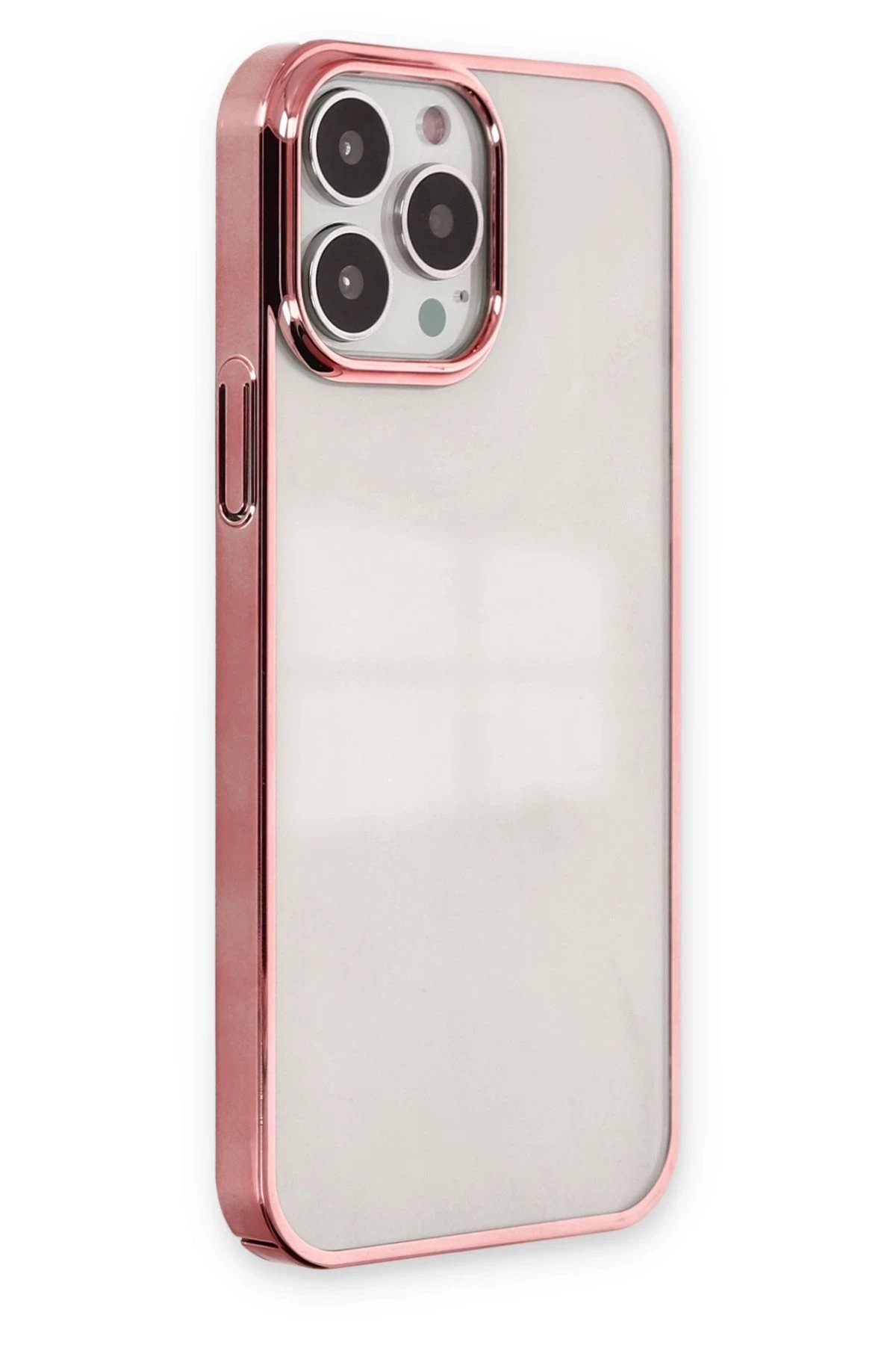 iPhone 14 Pro Max Kılıf Element Silikon - Pembe-(5796) - Görsel 2