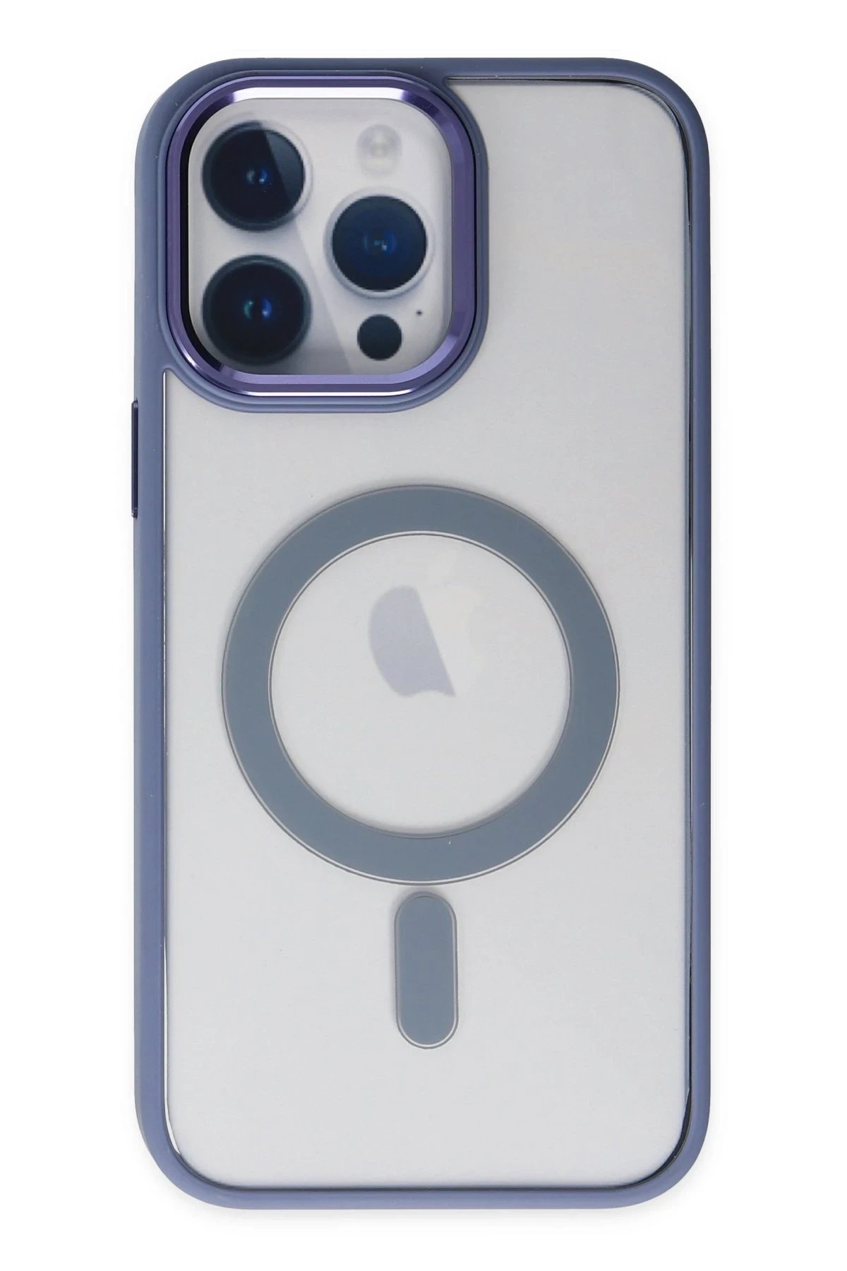 iPhone 14 Pro Max Kılıf Room Magneticsafe Silikon - Sierra Blue-(5796) - Görsel 2
