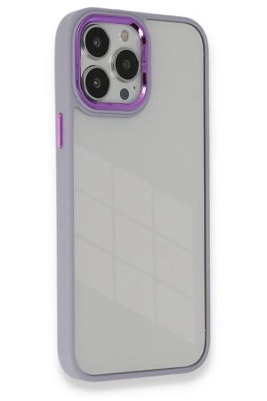 iPhone 14 Pro Kılıf Dora Kapak - Lila-(5796)