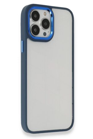 iPhone 14 Pro Max Kılıf Dora Kapak - Mavi-(5796)