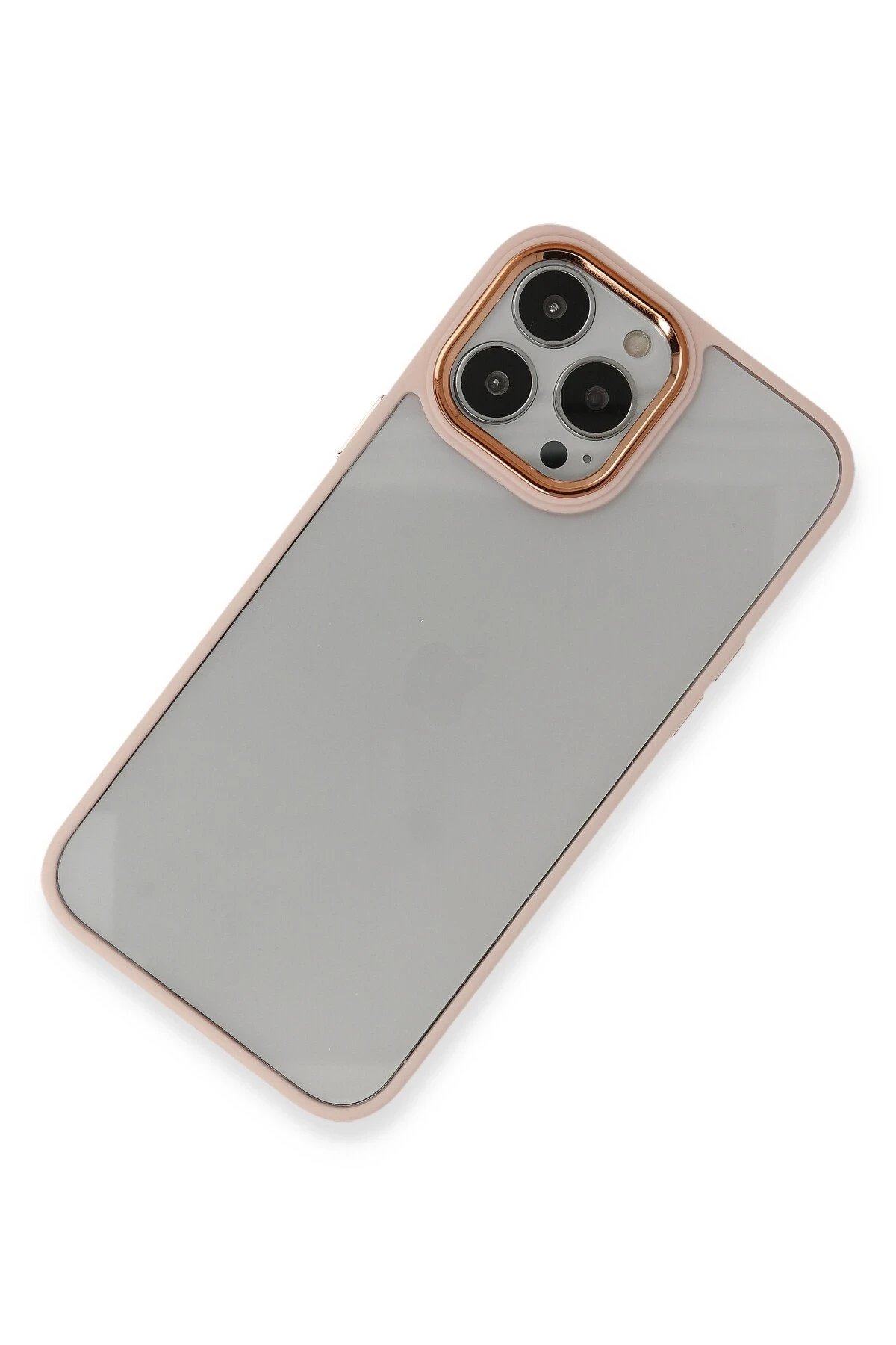 iPhone 14 Pro Max Kılıf Dora Kapak - Pudra-(5796) - Görsel 3