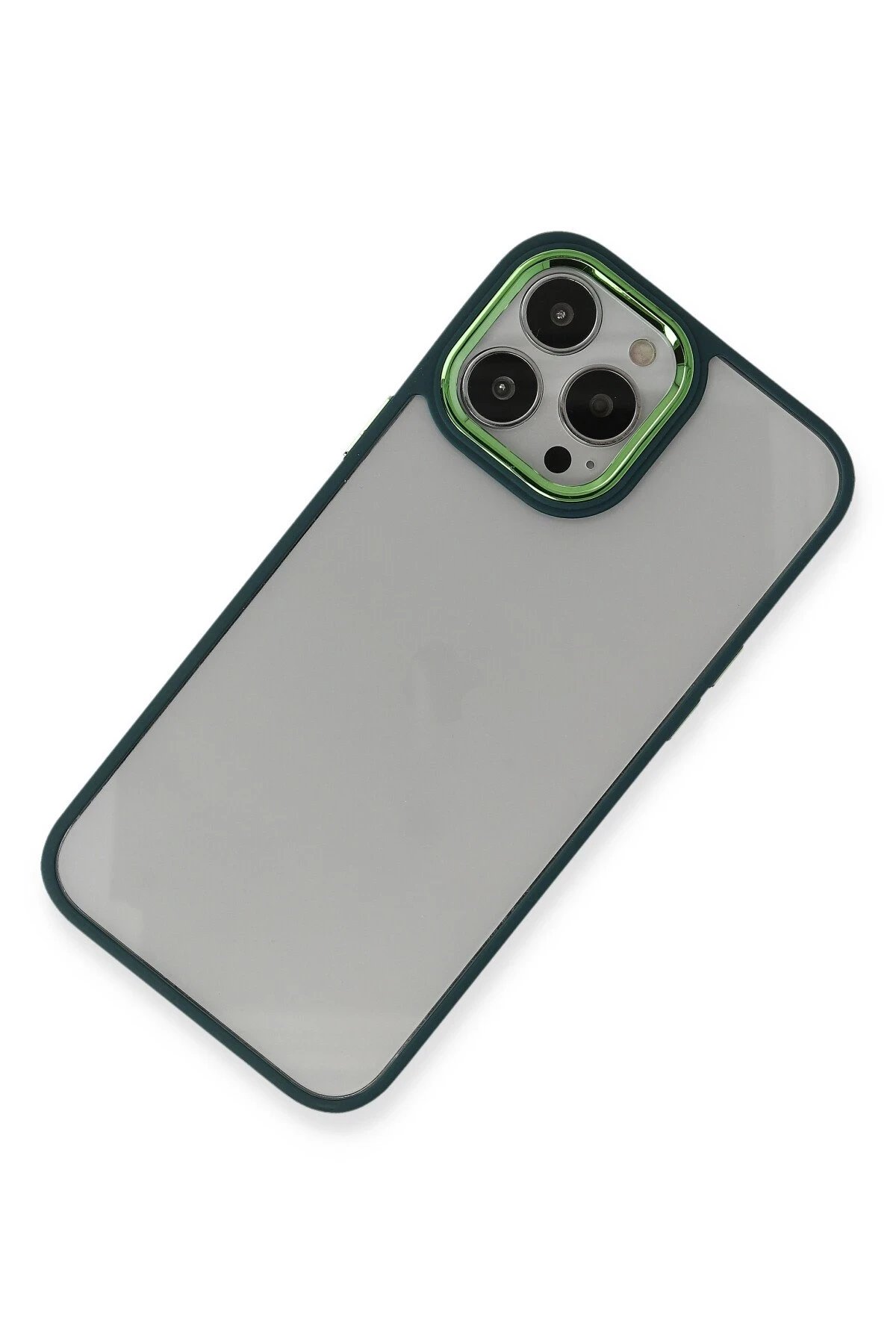 iPhone 14 Pro Max Kılıf Dora Kapak - Haki Yeşil-(5796) - Görsel 3