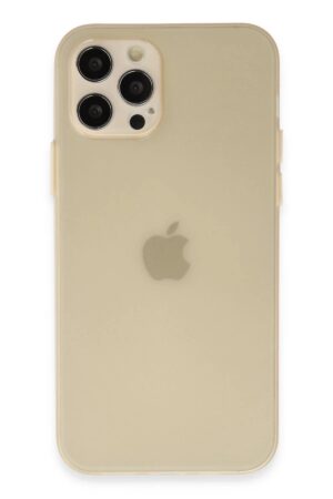 iPhone 12 Pro Max Kılıf Puma Silikon - Gold-(5796)
