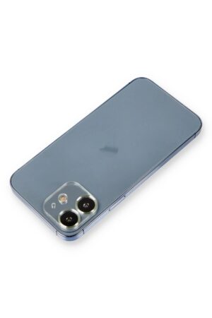 iPhone 12 Metal Kamera Lens Koruma Cam - Açık Yeşil-(5796)
