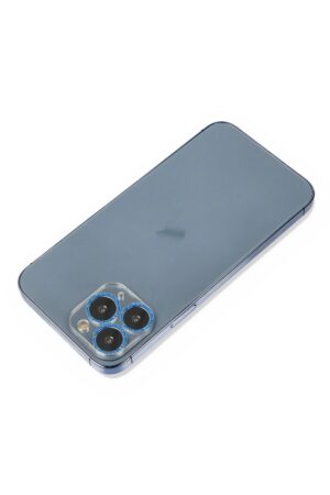 iPhone 11 Pro Shine Kamera Lens Koruma Cam - Mavi-(5796)