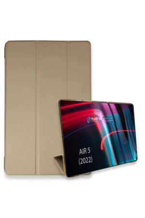 iPad Air 5 (2022) Kılıf Tablet Smart Kılıf - Gold-(5796)