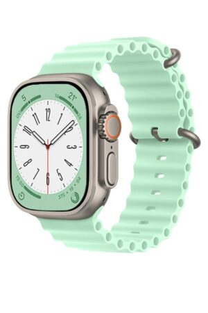 Apple Watch 38mm Ocean Kordon - Açık Yeşil-(5796)