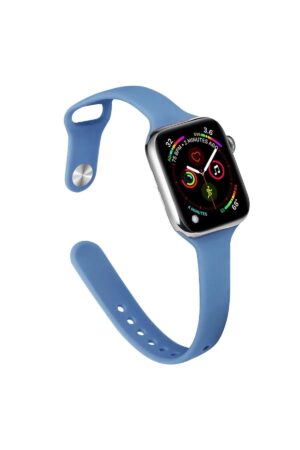 Apple Watch 38mm Klasik Kordon - Koyu Mavi-(5796)