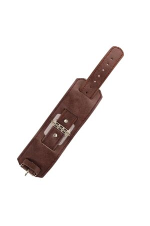 Apple Watch 42mm NL17 Deri Kordon - Mürdüm-(5796)