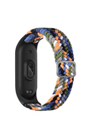 Xiaomi Mi Band 7 Star Kordon - Gri-Turuncu-(5796)