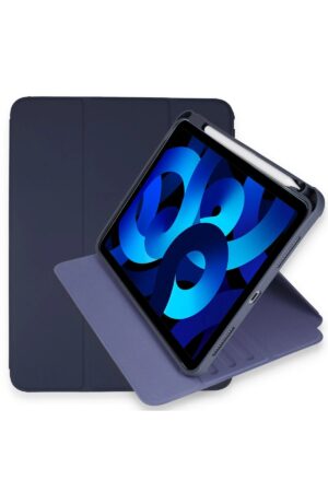 iPad Pro 11 (2021) Kılıf Starling 360 Kalemlikli Tablet Kılıf - Lacivert-(5796)