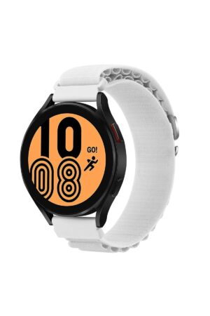 Watch 20mm KR410 Kumaş Kordon - Beyaz-(5796)