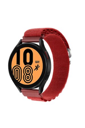 Watch 20mm KR410 Kumaş Kordon - Kırmızı-(5796)