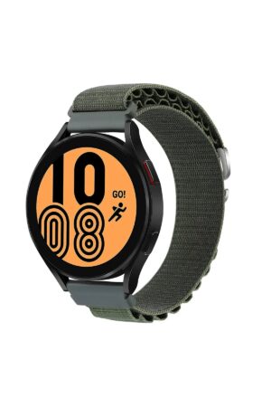 Watch 22mm KR410 Kumaş Kordon - Yeşil-(5796)