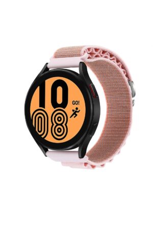 Watch 22mm KR410 Kumaş Kordon - Pembe-(5796)