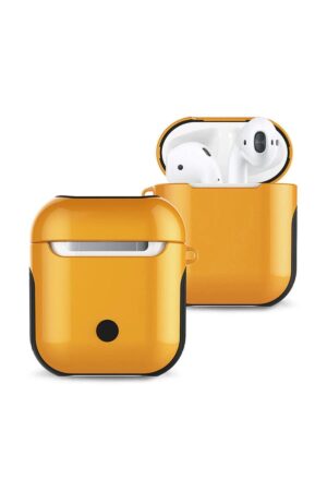 Airpods 2 (2.nesil) 3in1 Kılıf - Sarı-(5796)