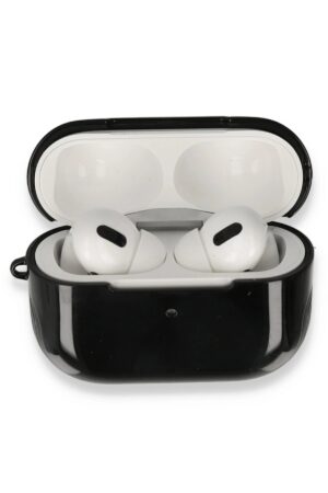 Airpods Pro (1.nesil) 3in1 Kılıf - Siyah-(5796)
