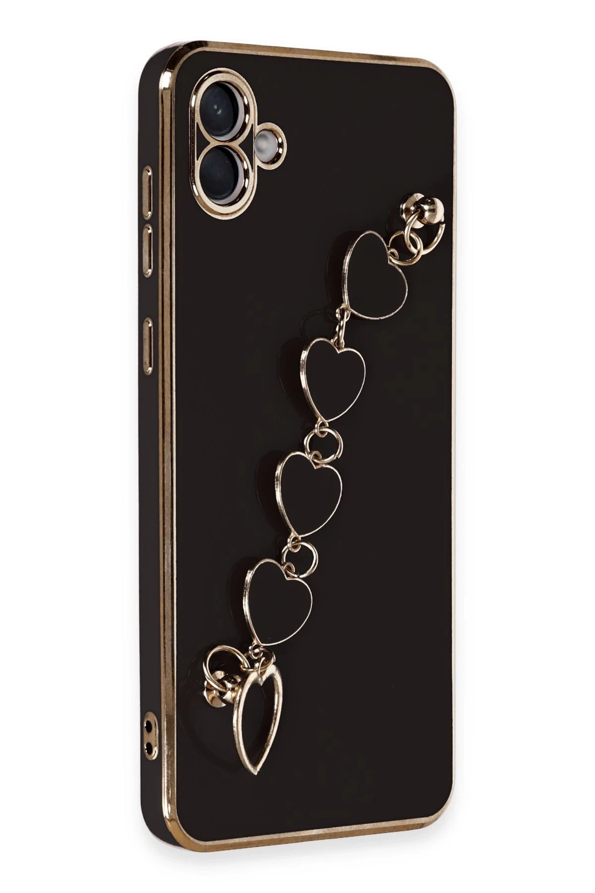 Samsung Galaxy A04 Kılıf Esila Silikon - Siyah-(5796) - Görsel 2