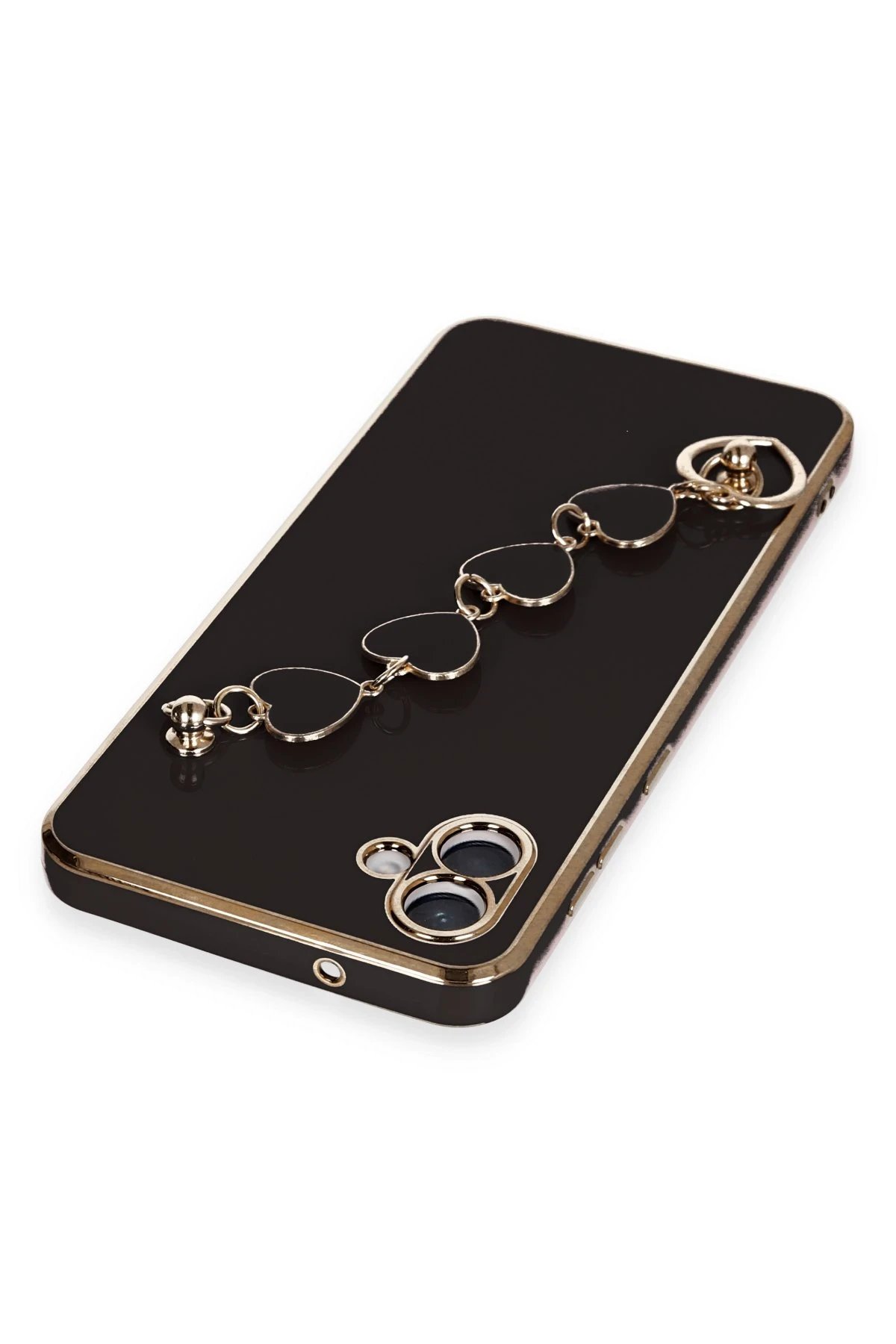 Samsung Galaxy A04 Kılıf Esila Silikon - Siyah-(5796) - Görsel 3