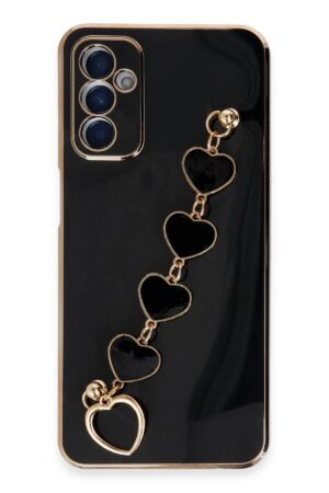 Samsung Galaxy A14 4G Kılıf Esila Silikon - Siyah-(5796)