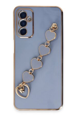 Samsung Galaxy A14 4G Kılıf Esila Silikon - Gri-(5796)