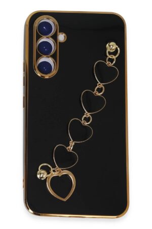 Samsung Galaxy A54 5G Kılıf Esila Silikon - Siyah-(5796)