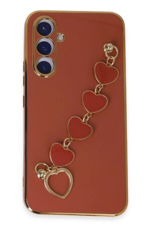 Samsung Galaxy A54 5G Kılıf Esila Silikon - Kırmızı-(5796)