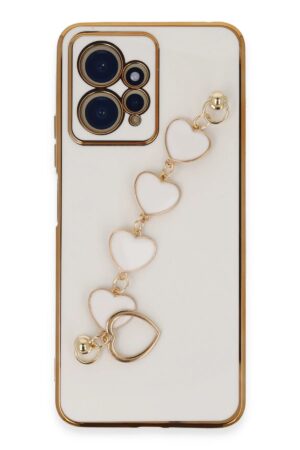 Xiaomi Redmi Note 12 4G Kılıf Esila Silikon - Beyaz-(5796)