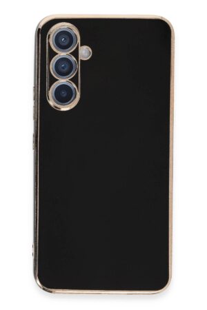 Samsung Galaxy A54 5G Kılıf Volet Silikon - Siyah-(5796)