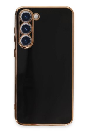 Samsung Galaxy S23 Kılıf Volet Silikon - Siyah-(5796)