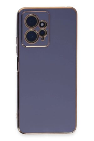 Xiaomi Redmi Note 12 4G Kılıf Volet Silikon - Mavi-(5796)