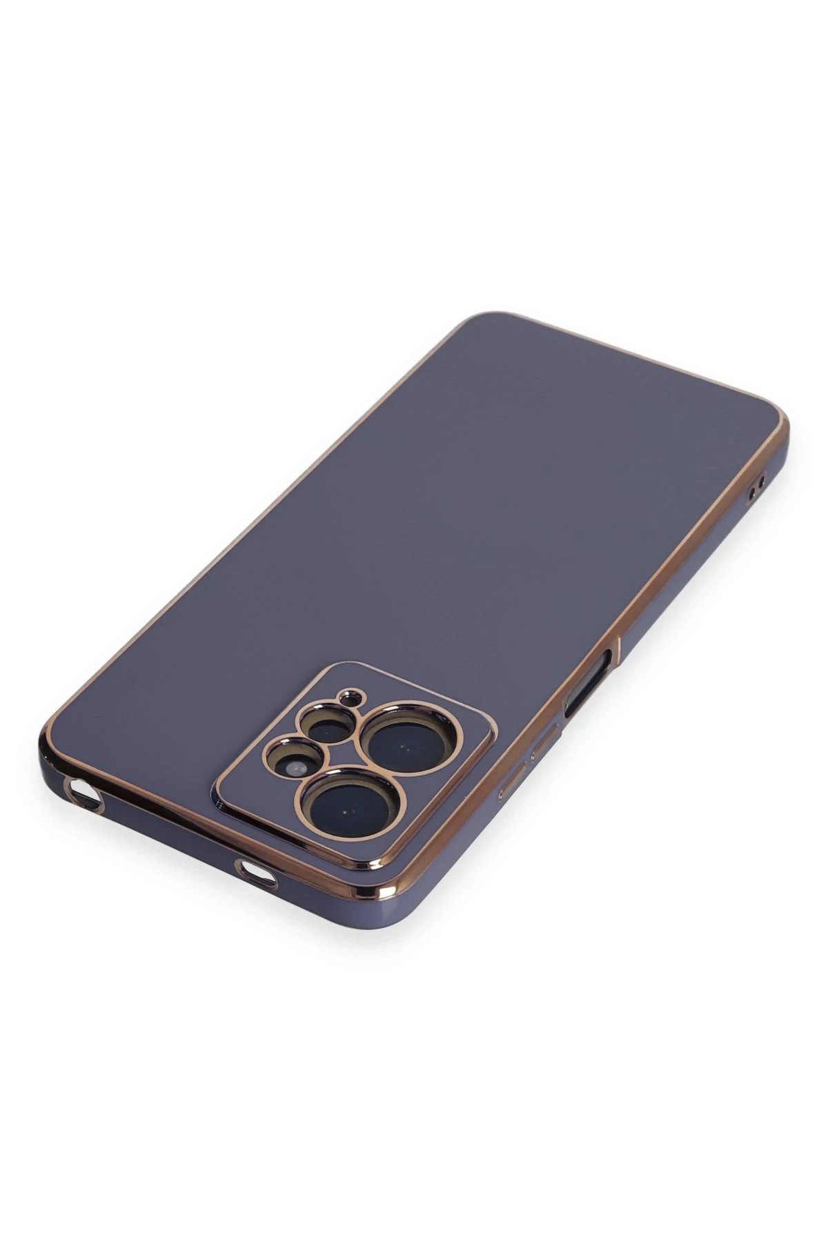 Xiaomi Redmi Note 12 4G Kılıf Volet Silikon - Mavi-(5796) - Görsel 3