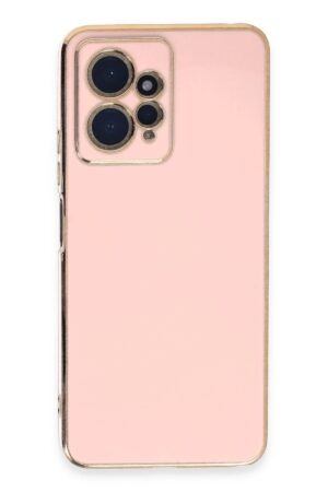 Xiaomi Redmi Note 12 4G Kılıf Volet Silikon - Pembe-(5796)